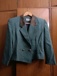 Vintage Padded Crop Coat