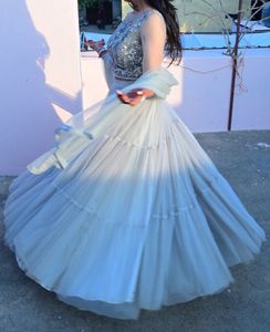 Exclusive Grey Embellished Lehenga Choli