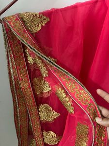 Stunning Rani pink dupatta