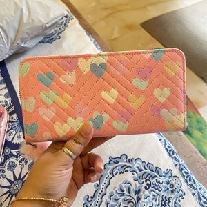 Cute Heart Pattern Wallet