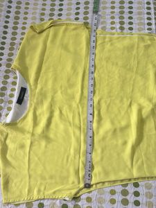 Neon Yellow Blouse