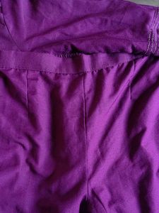 Elegant Purple Kurta Set