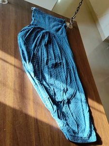 Stylish Blue Polka Dot Salwar Pants