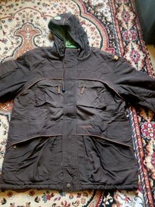 Stylish Men's Brown Winter Jacket brand Thursday I