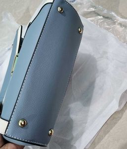 Stylish Light Blue Clutch Bag
