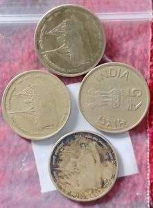Rare Komagata Maru Incident Coins 4 Pcs Set