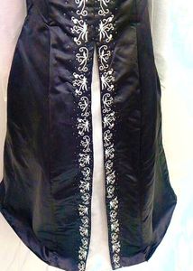 Elegant Embellished black gown