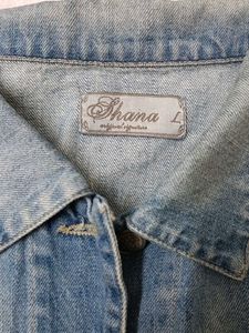 Hand-Painted Denim Vest