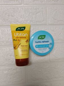 Joy Ubtan Tan Removal Face Wash & moisturizer