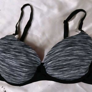 Stylish Bra - Grey &amp; Black