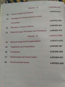 Milestone Biology Study Material - Class 12th
