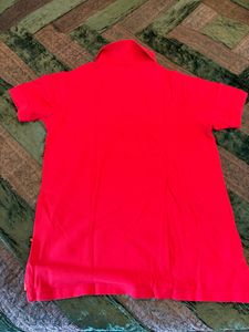 Red CAT Polo Shirt