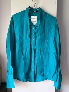 Teal Bow Shirt