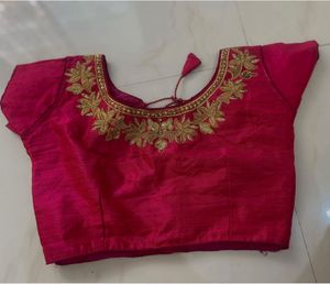 Beautiful Pink Embroidered Blouse