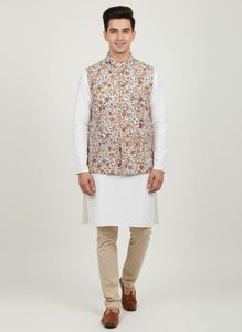 Floral Print Vest