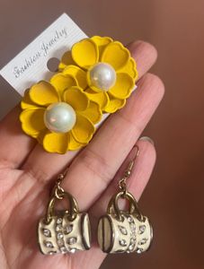 Y2K retro earrings - Lot of 4