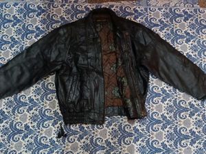 Vintage Black Leather Jacket
