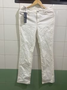 Classic White Denim Jeans