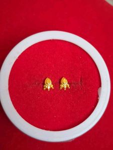 Gold Stud Earrings