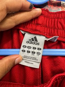Adidas Red Athletic Shorts