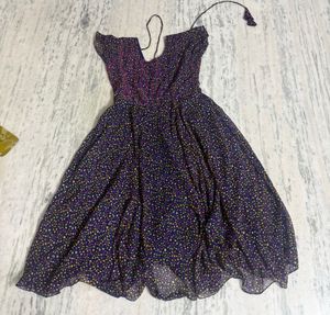 Beautiful Floral Print Maxi Dress