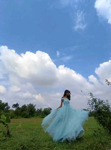 Cindrella gown with pocket 🩵
