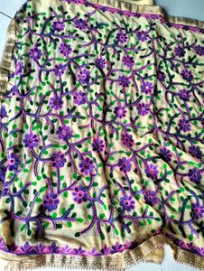 Fulkari Dupatta Heavy Size