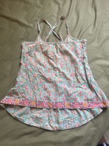 peplum cotton top