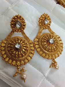 Statement Gold Earrings