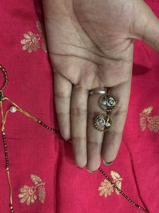 Elegant Mangalsutra and earrings set
