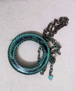 Stylish Teal Bangle Bracelet