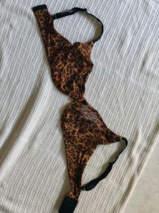 Leopard Print Bra