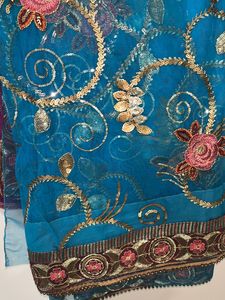 Net Wedding Saree