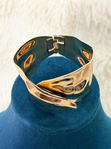 ✨️Premium Gold Statement Wide Cuff✨️