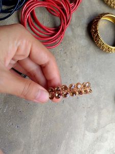 Red Velvet Bangles