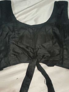 Classic Black Sleeveless Blouse