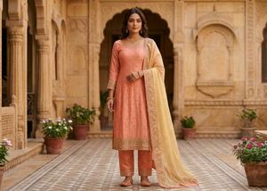 heavy dupatta pant set