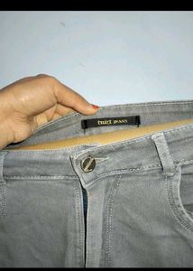 Casual Grey Denim Jeans men co