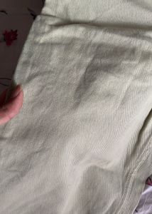 h&amp;m Olive Green Wide Leg Pants