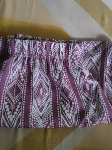 Patterned Pink Palazzo Pants