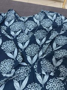 Stylish Floral Print Kurta