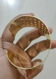 Gold Tone Cuff Bracelet