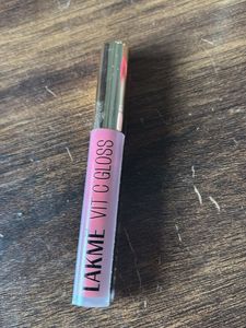 Lakme Vit C Lip Gloss- 40% use
