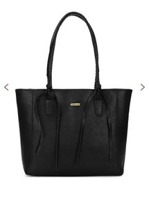 Stylish Black Tote Bag