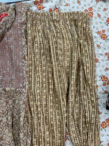 Navkar Ethnic Print Kurta set - S(32 inches)