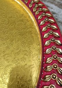 stones decorated Plates
