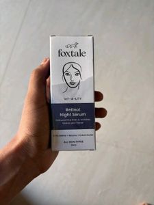Foxtale Retinol Night Serum