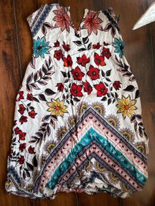 Floral Sleeveless Top- size S