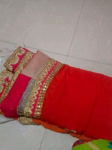 Lehenga Pattern Saree