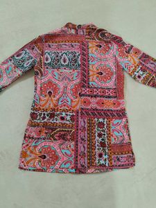 Vibrant Paisley Print Tunic
